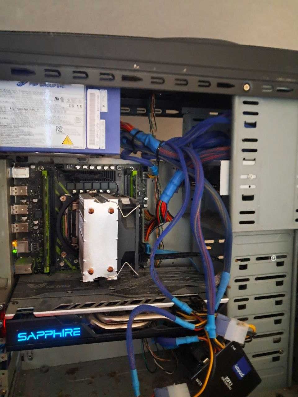 ігровий компьютер на xeon 2650 v4, rx 580, FSP 400-60