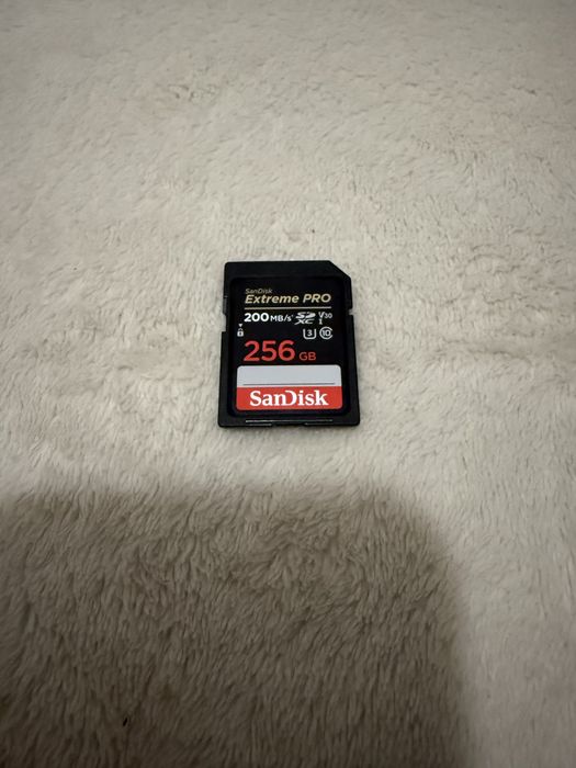 Cartão SD SanDisk Extreme Pro 256 GB