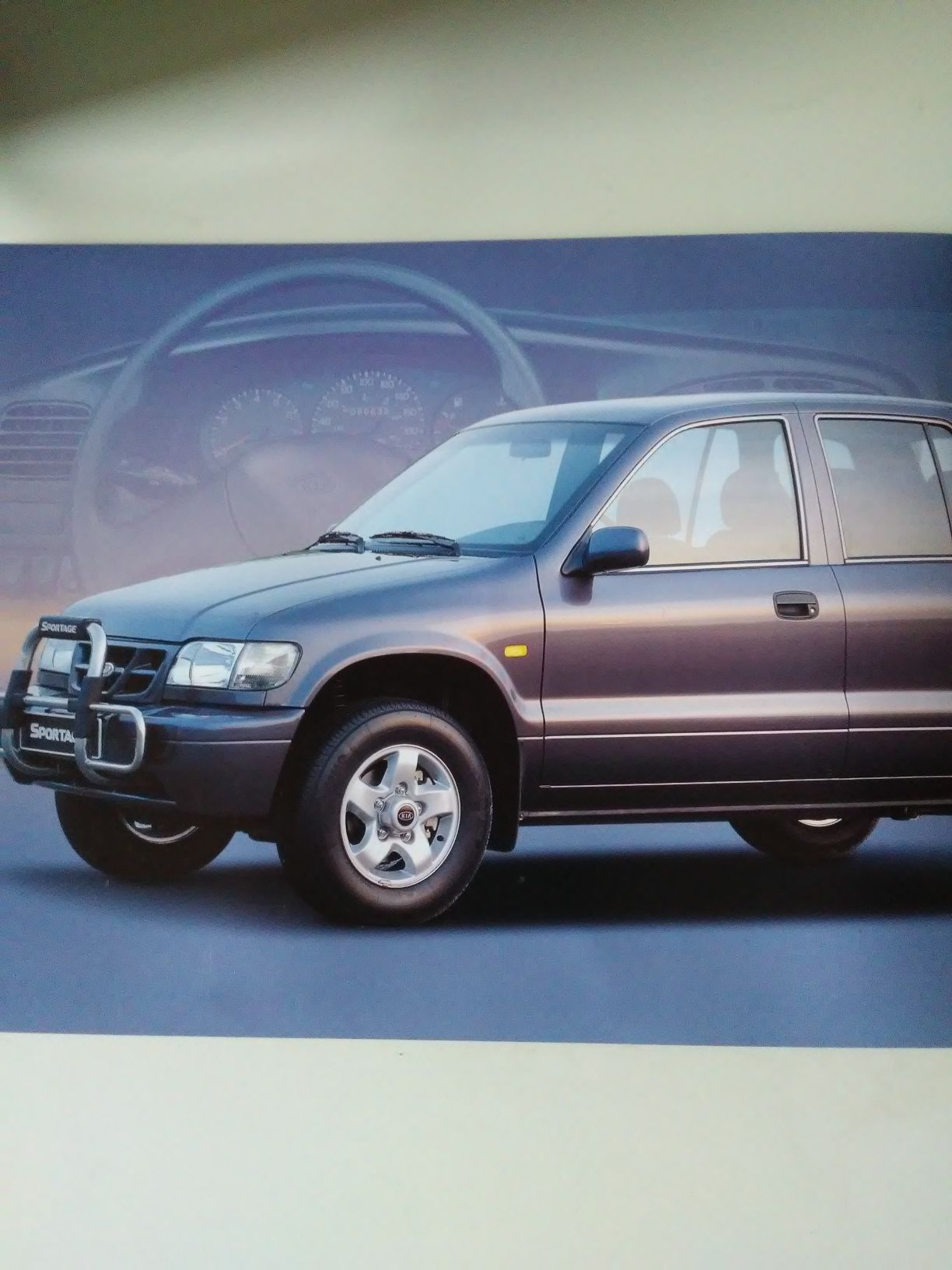 Prospekt samochodowy Kia Sportage