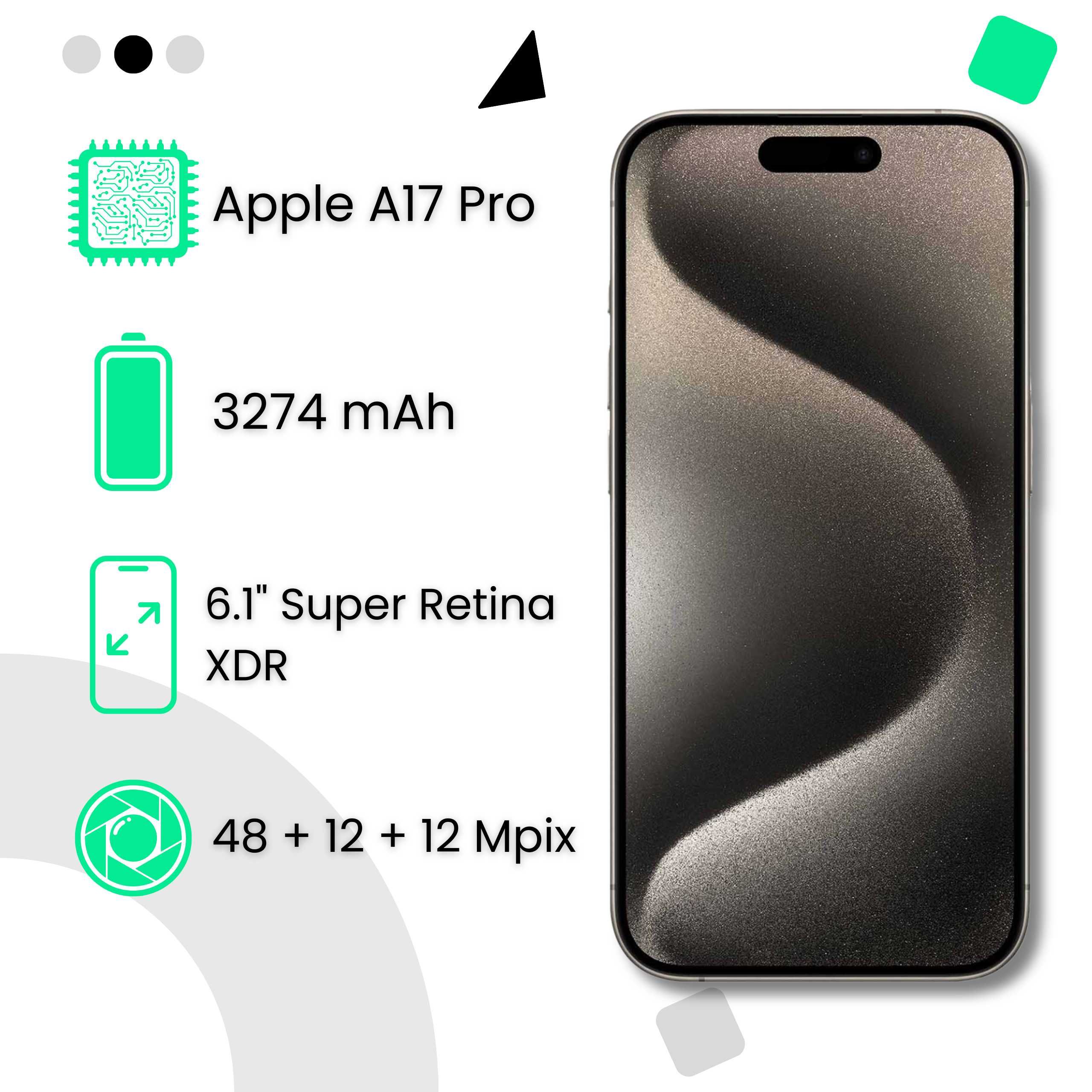 iPhone 15 Pro 256GB Black | darmowa dostawa lub odbiór osobisty