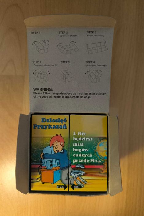 Kostka do nauki Dziesięciu Przykazań