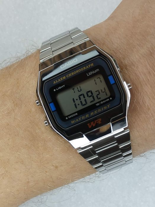 Часы Casio / Оригинал! A163WA-1Q Гарантия 24 месяца