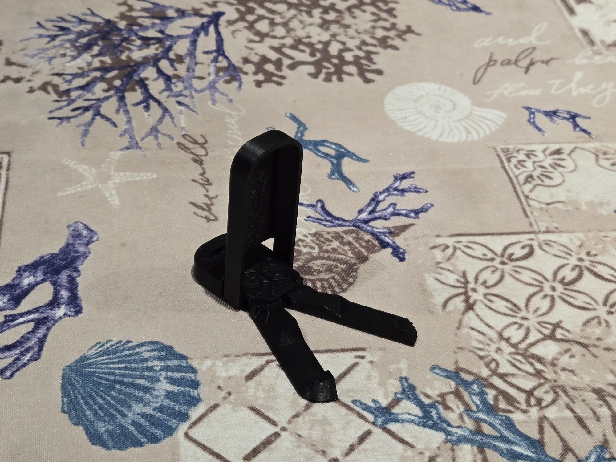 Suporte stand para telemóvel dobravel porta chaves