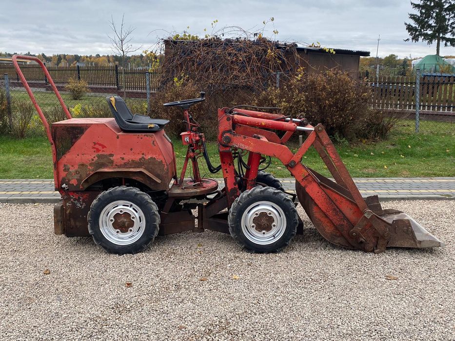 Mini Ładowarka Przegubowa Weidemann 90cm Scheaff Łyżka Widły