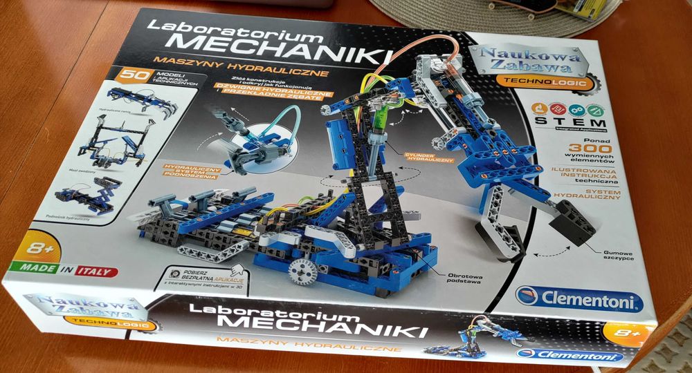 Zestaw konstrukcyjny Clementoni Maszyny Hydrauliczne
