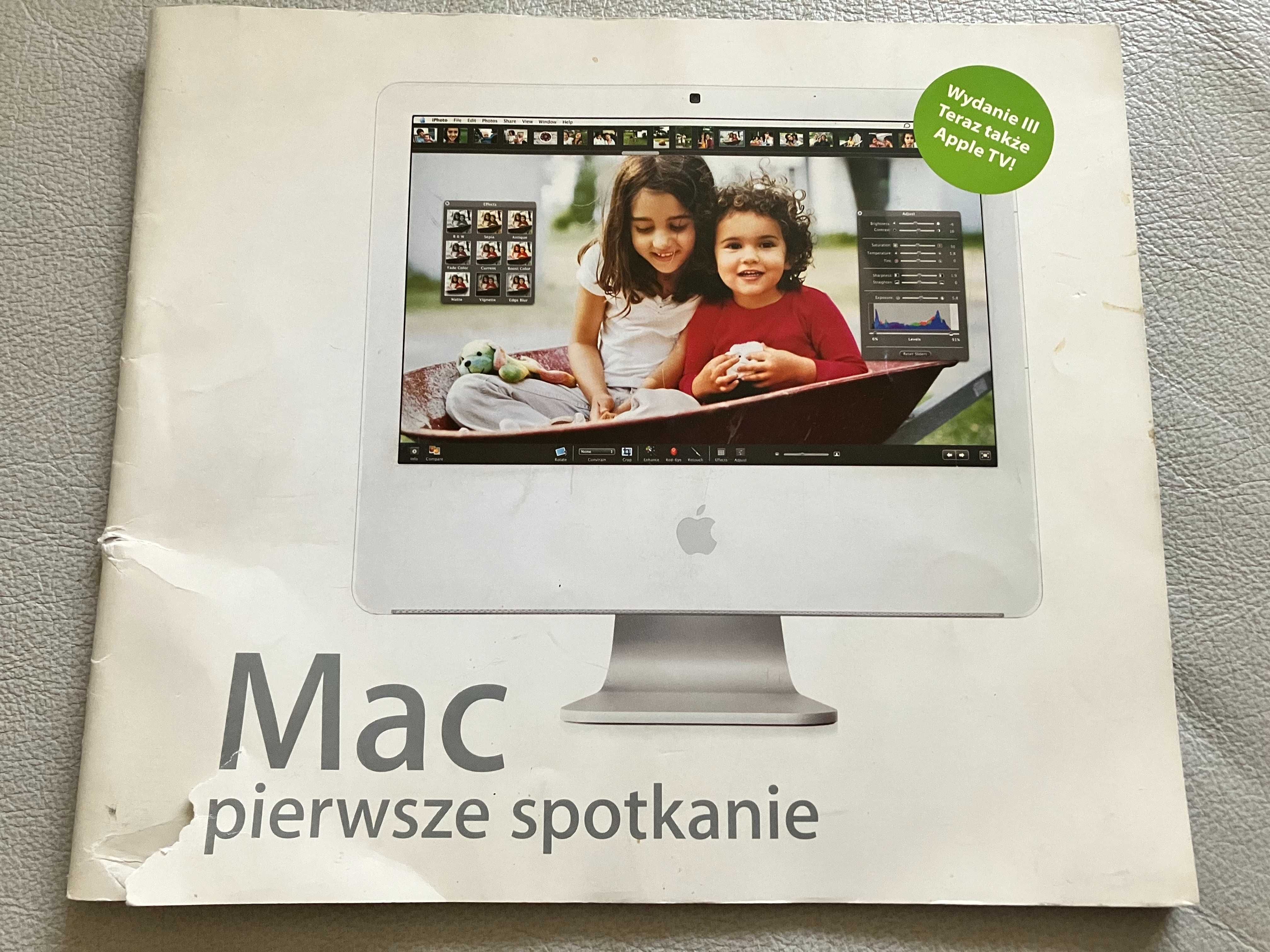 iMac 24 model A1200 - gratis 2 płyty Mac i PC firmy Apple