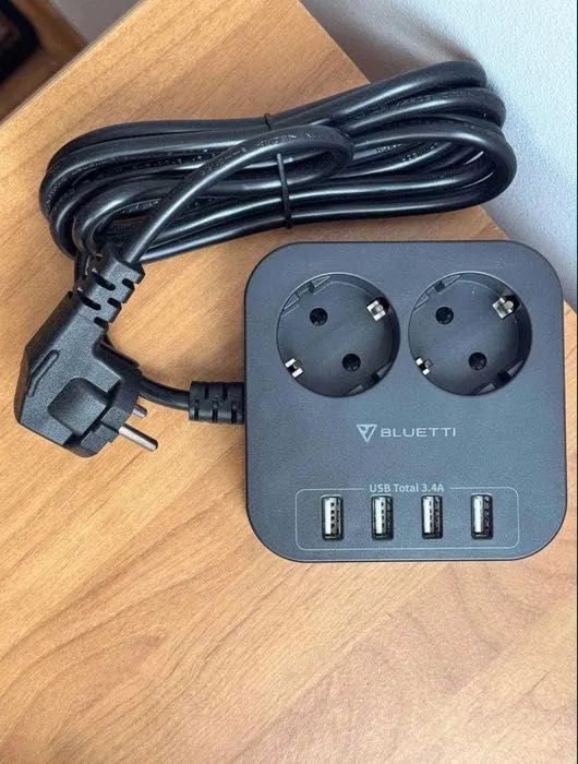 Listwa przeciwprzepięciowa (przedłużacz) Bluetti 2m / NOWA!