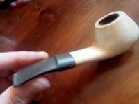 Fajka Pianka Morska Sepiolit Genuine Block Meerschaum Wales Walia