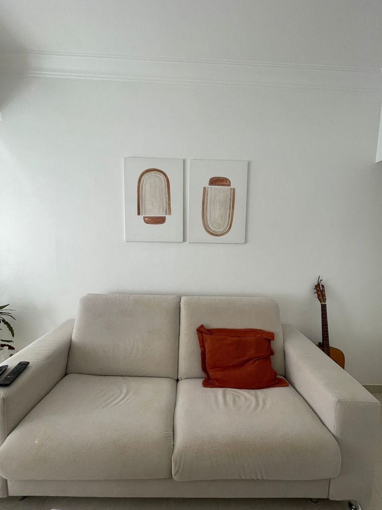 Sofá‑cama Divano Augusta 2 lugares – inclui cama de casal