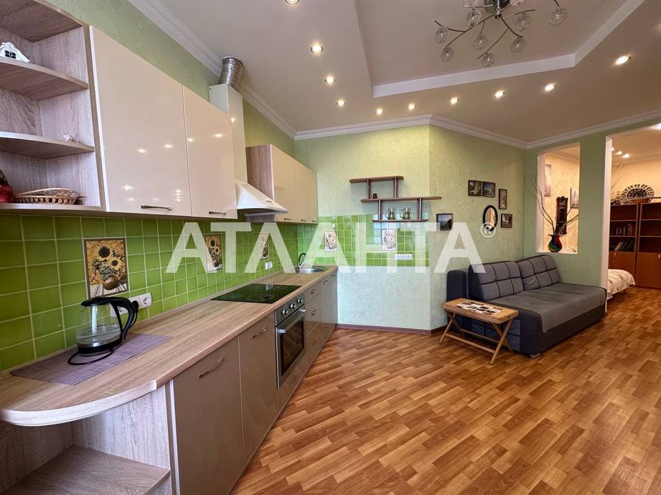 Однокомнатная квартира с ремонтом ЖК Чудо Город Среднефонтанская