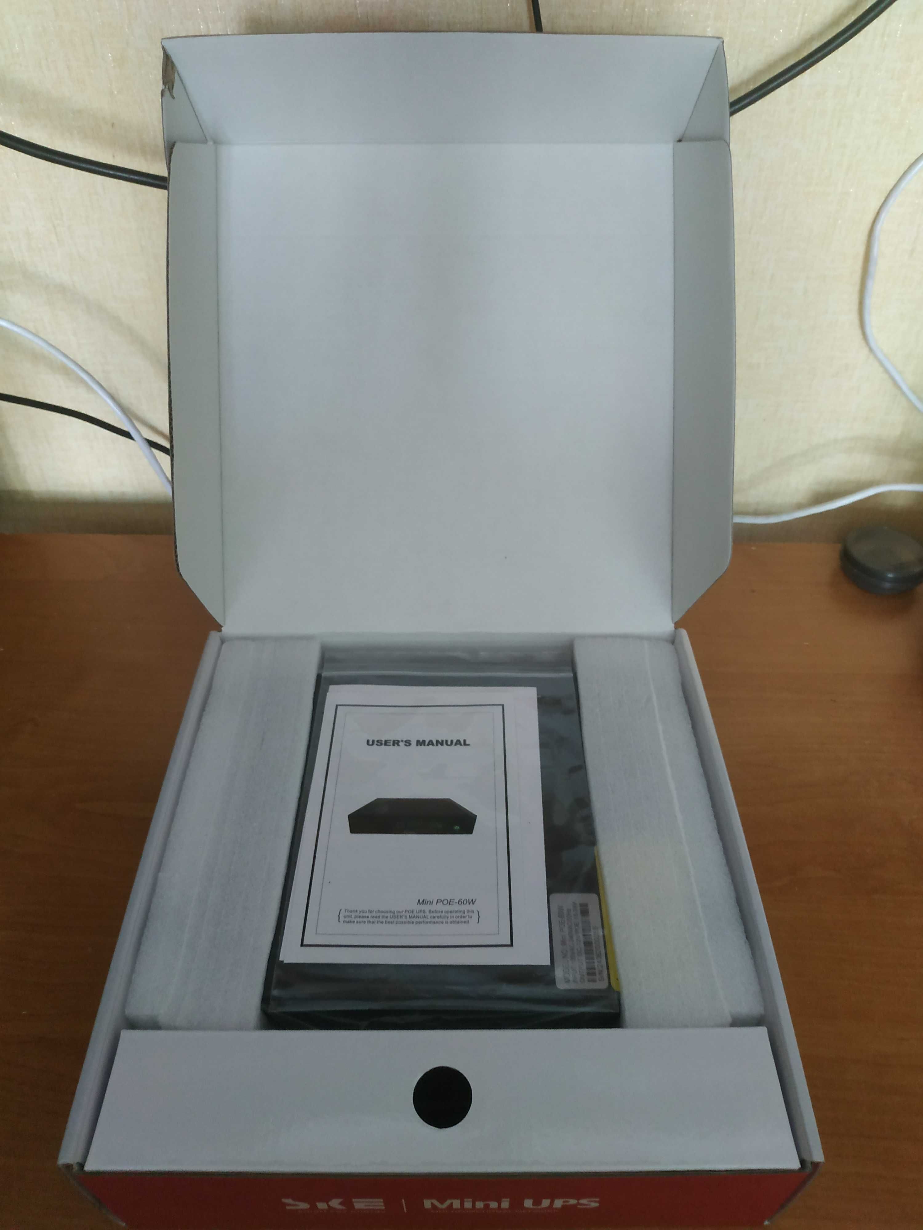 Mini UPS (Мини ИБП) SKE MiniPOE-60W (новый)