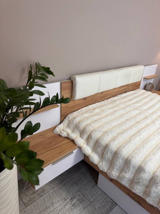 Акція 3 дні!Шикарное Покривало плед Королівська Шиншила кролик смужка