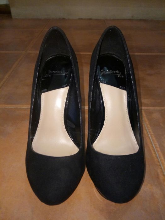 Sapatos preto Stradivarius, novos