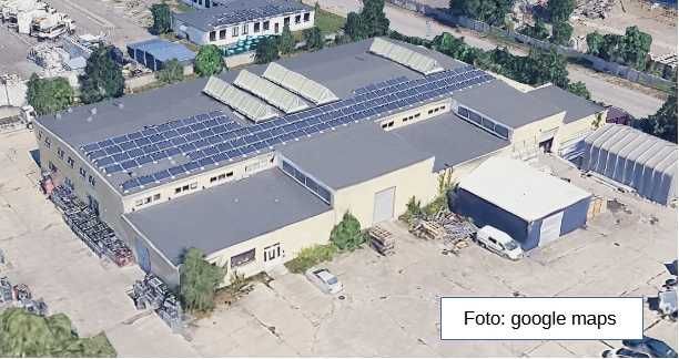 Hala produkcyjno-magazynowa o powierzchni ok. 2100 m2