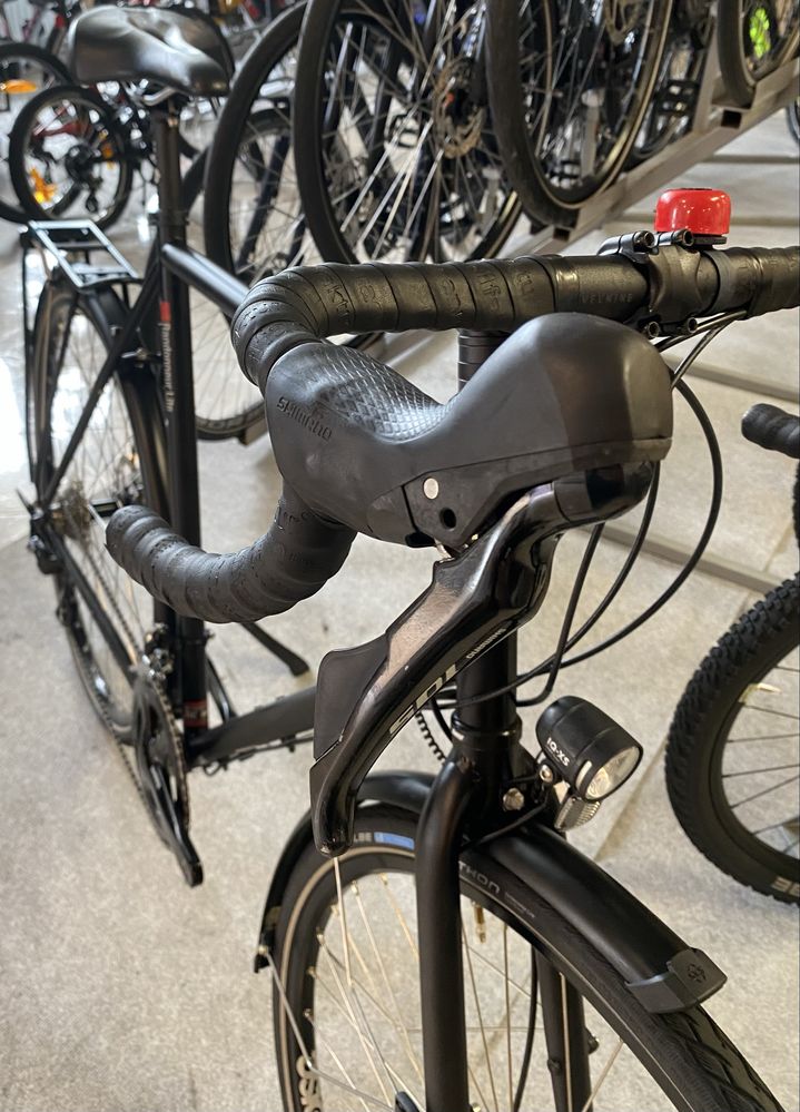 Gravel VSF Fahrrad Manufaktur Shimano 105 2x11 Hudraulika 25CrMo4 62cm