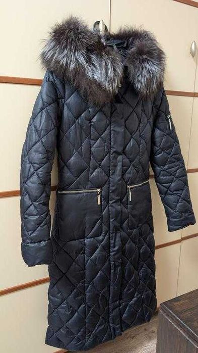 Продам стьобане пальто-пуховик