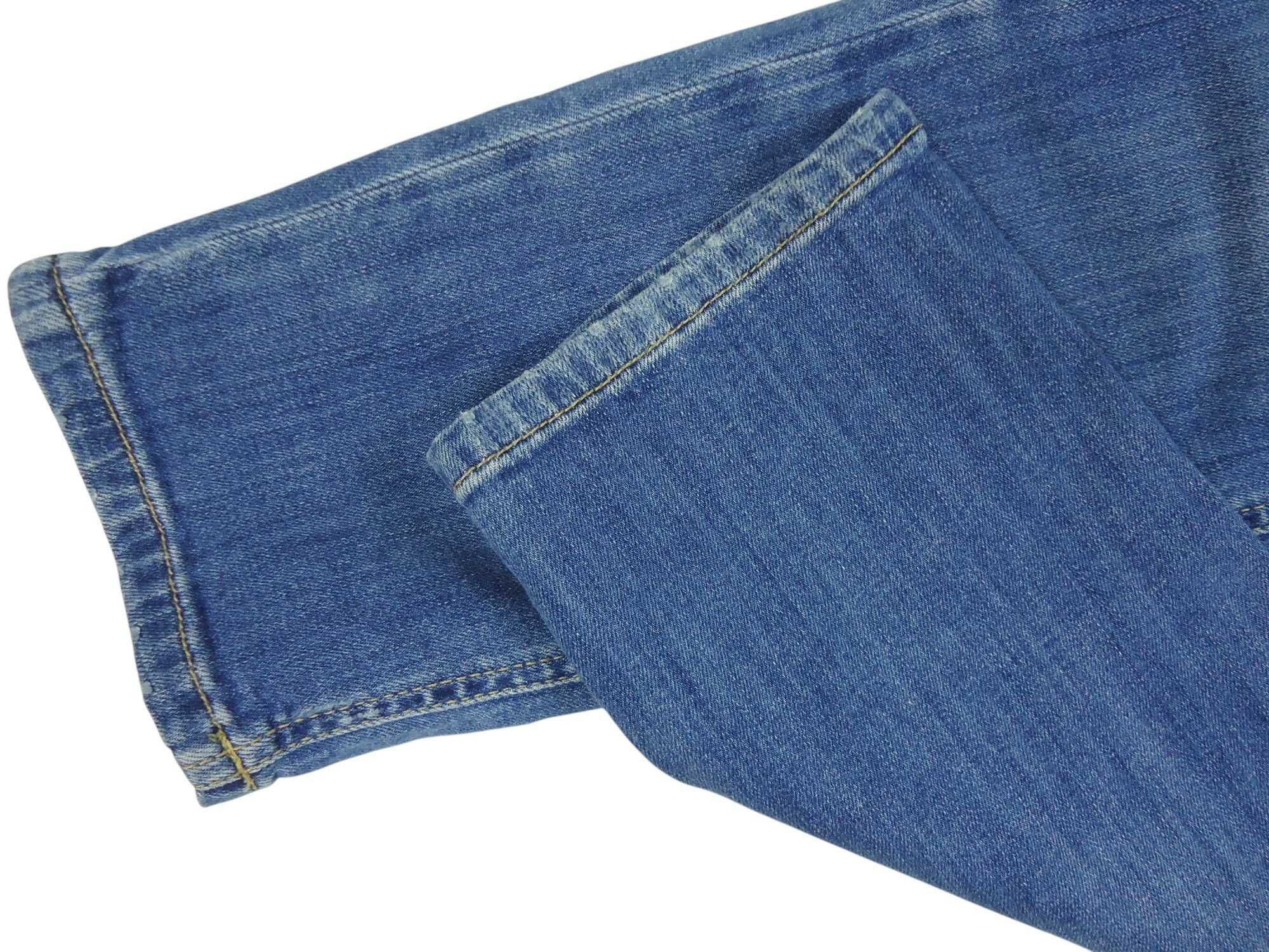CAMBIO spodnie jeansy rurki SKINNY przetarcia naszywki 42