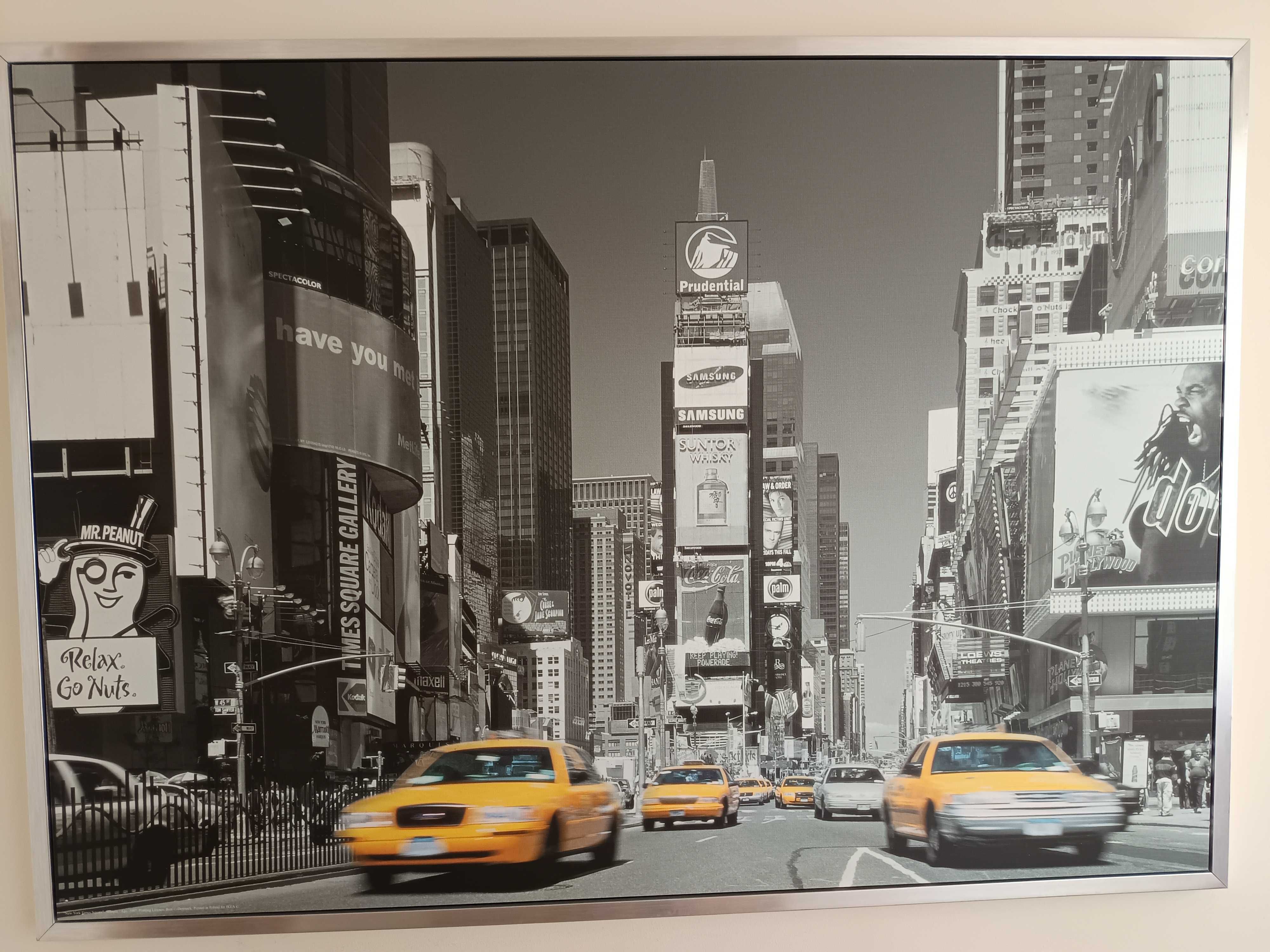 Quadro com 140 cm largura x 100 cm de altura
