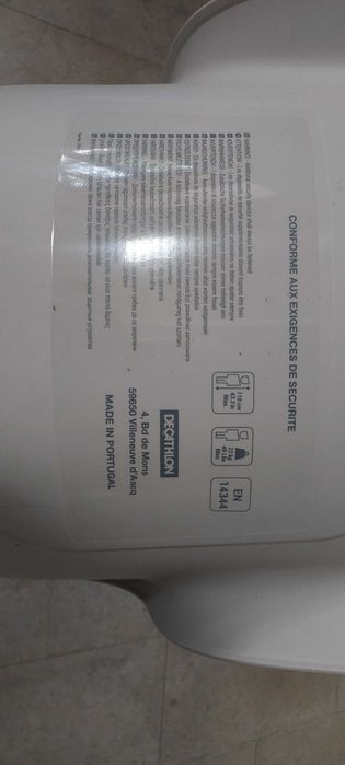 Cadeira para bicicleta com apoio no quadro