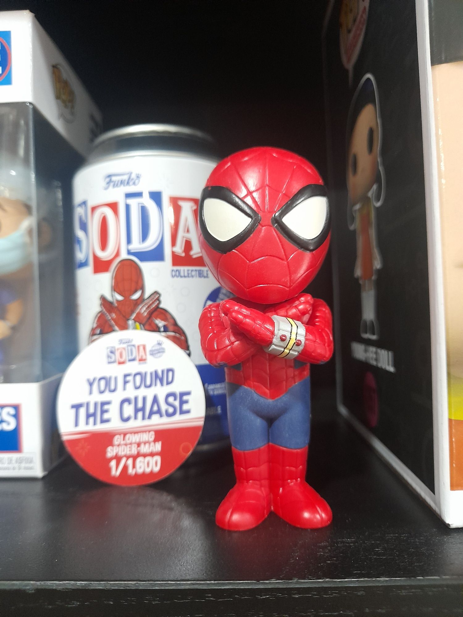 Funko Soda Spider Man chase