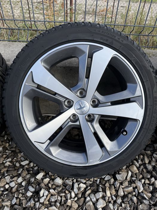 Koła Felgi Peugeot R17 5x108 + Opony Wielosezenowe 225 45 R17 2024r