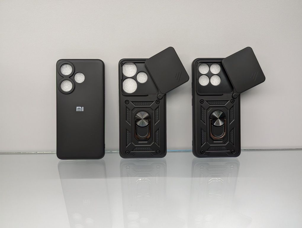Poco F6 Pro Противоударный чехол с подставкой чохол