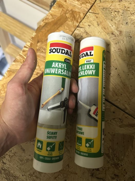 Akryl lekki szpachlowy Soudal