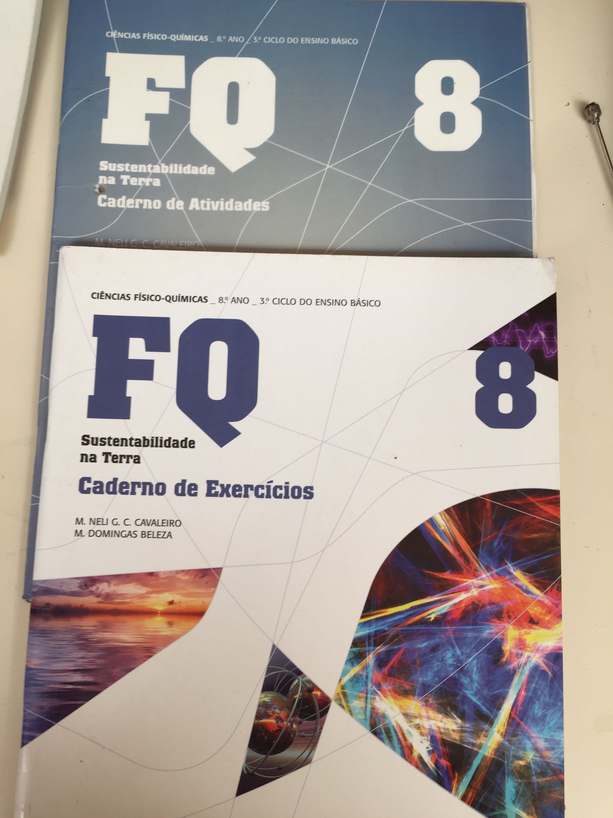 Caderno atividades Físico Química, 8 ano “Sustentabilidade da Terra”