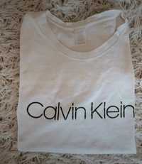 Calvin Klein koszulka t-shirt biały damski 36/S oryginał