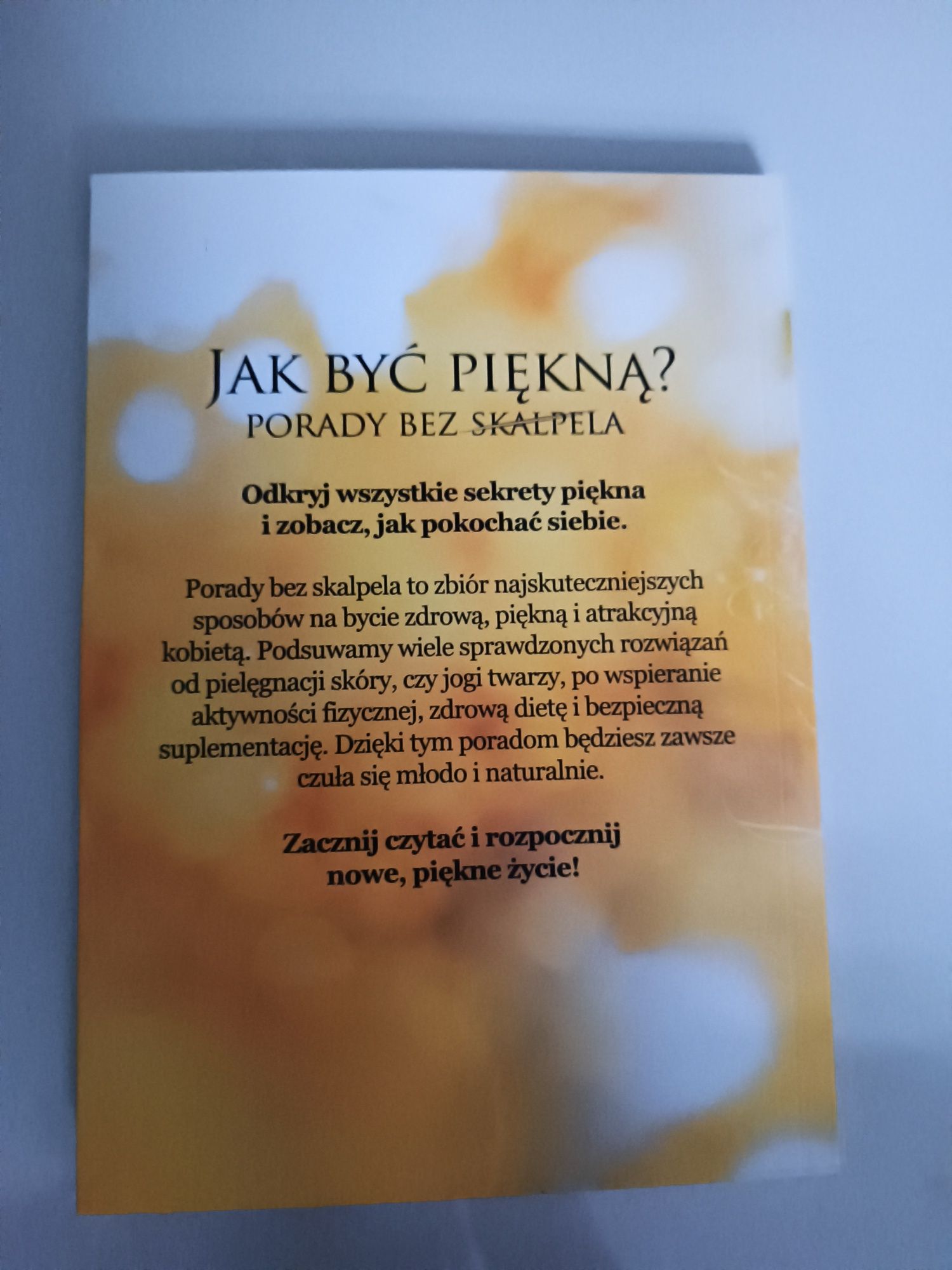 Książka Jak Być Piękną Bez Skalpela