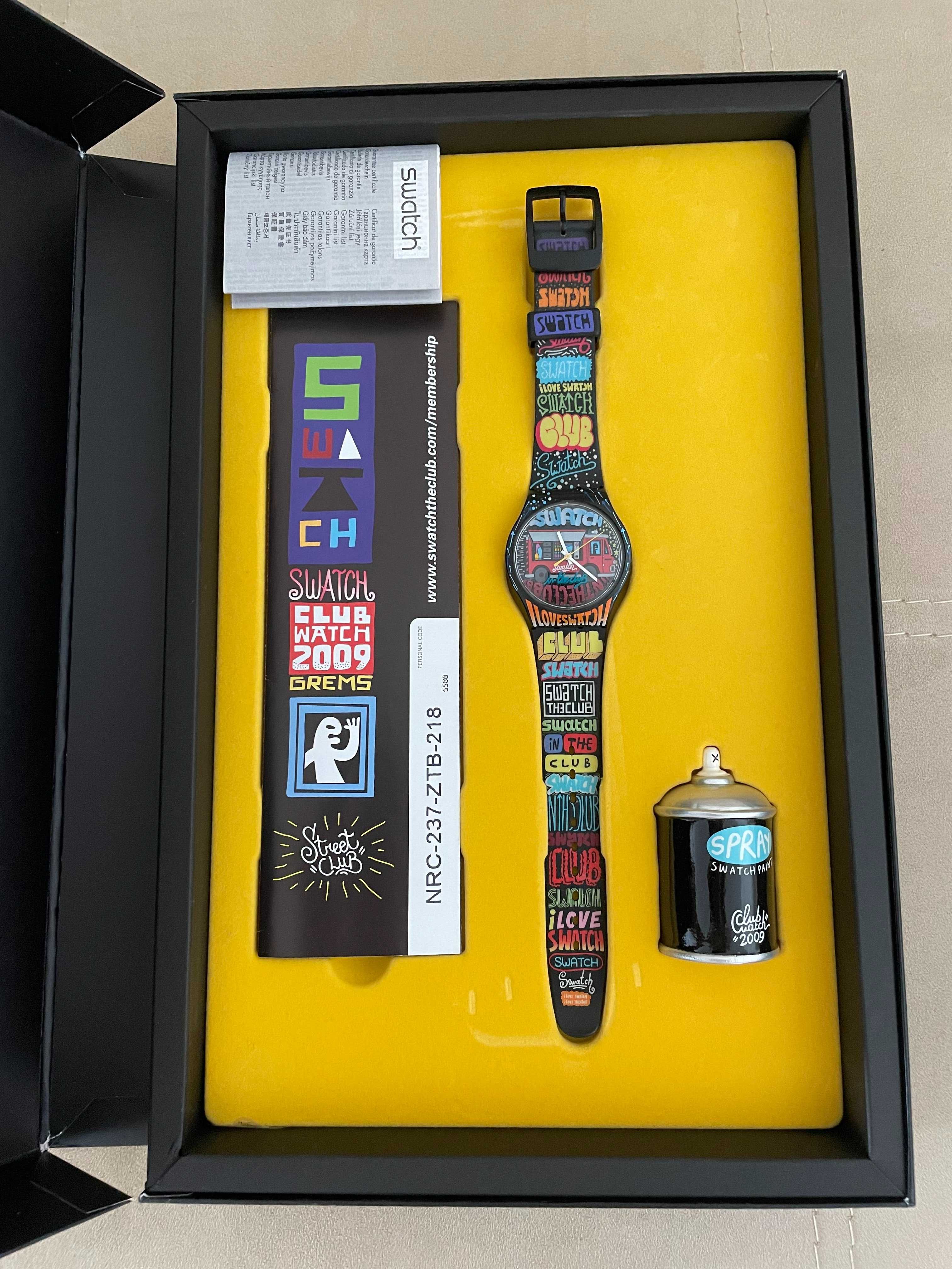 Swatch de coleção e especiais