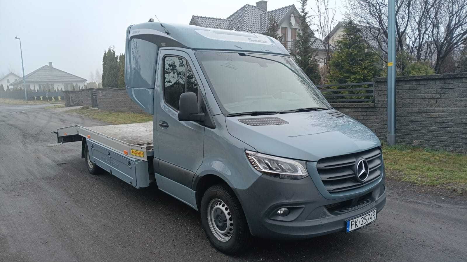 Mercedes Sprinter 2.0 CDI 2023r. Autolaweta AUTOMAT Serwisowany