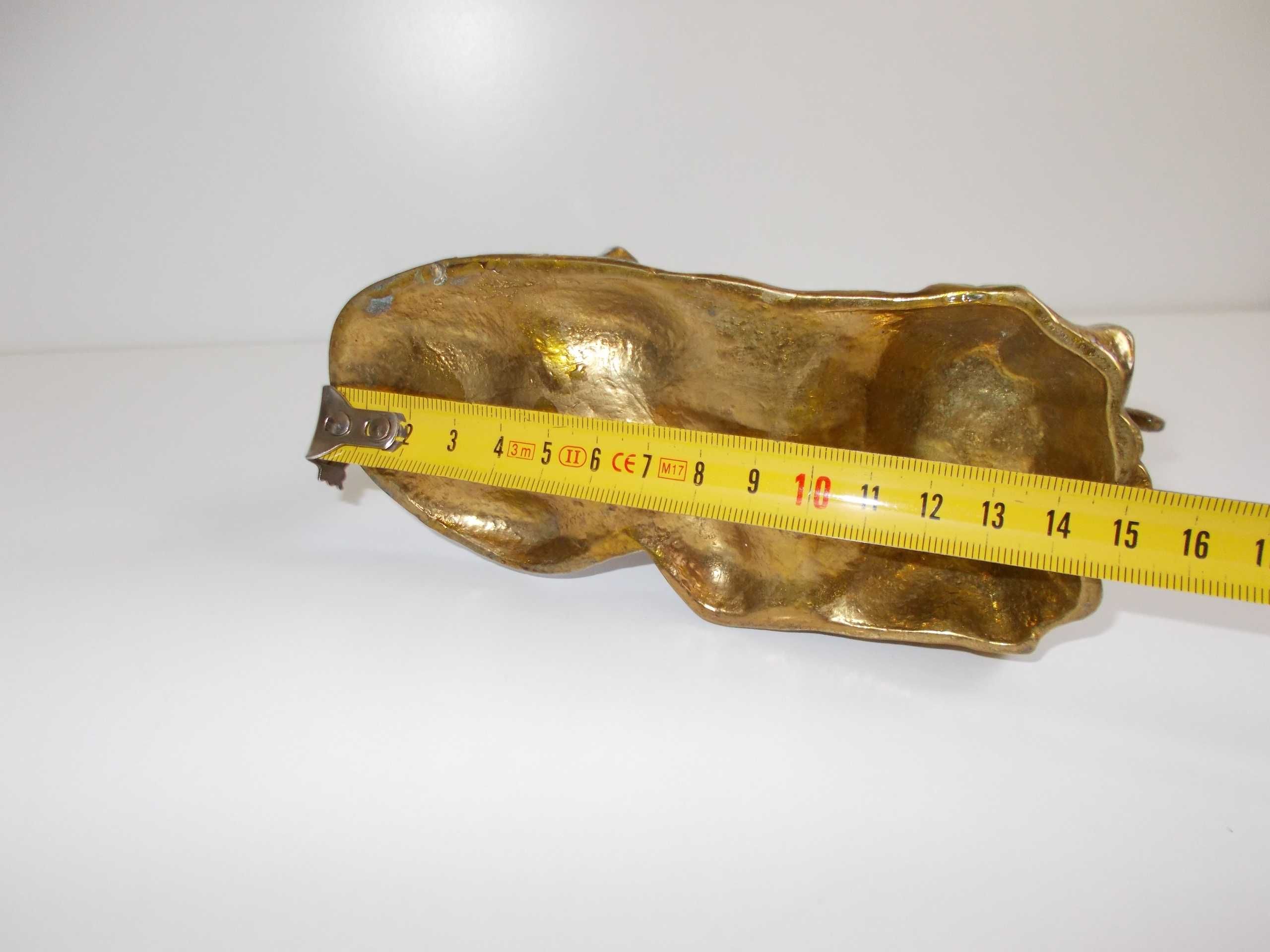 Figura Escultura de Cão em Bronze