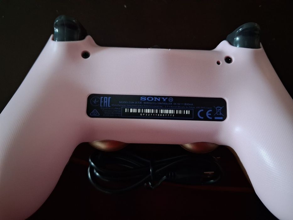 Comando PS4 Wireless Rosa Metalizado