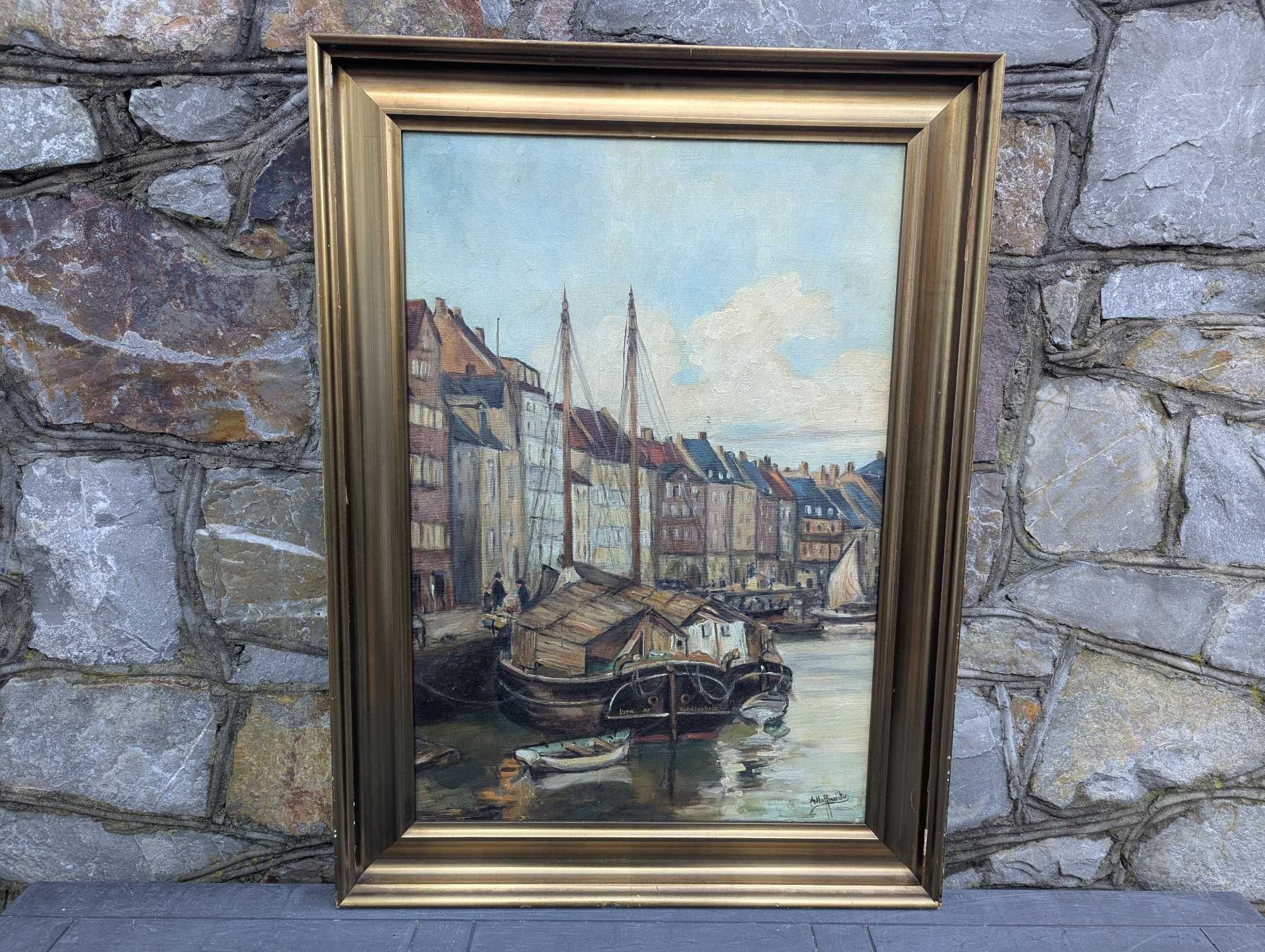 A.Hoffmeister "Vordingborg" Obraz Olejny