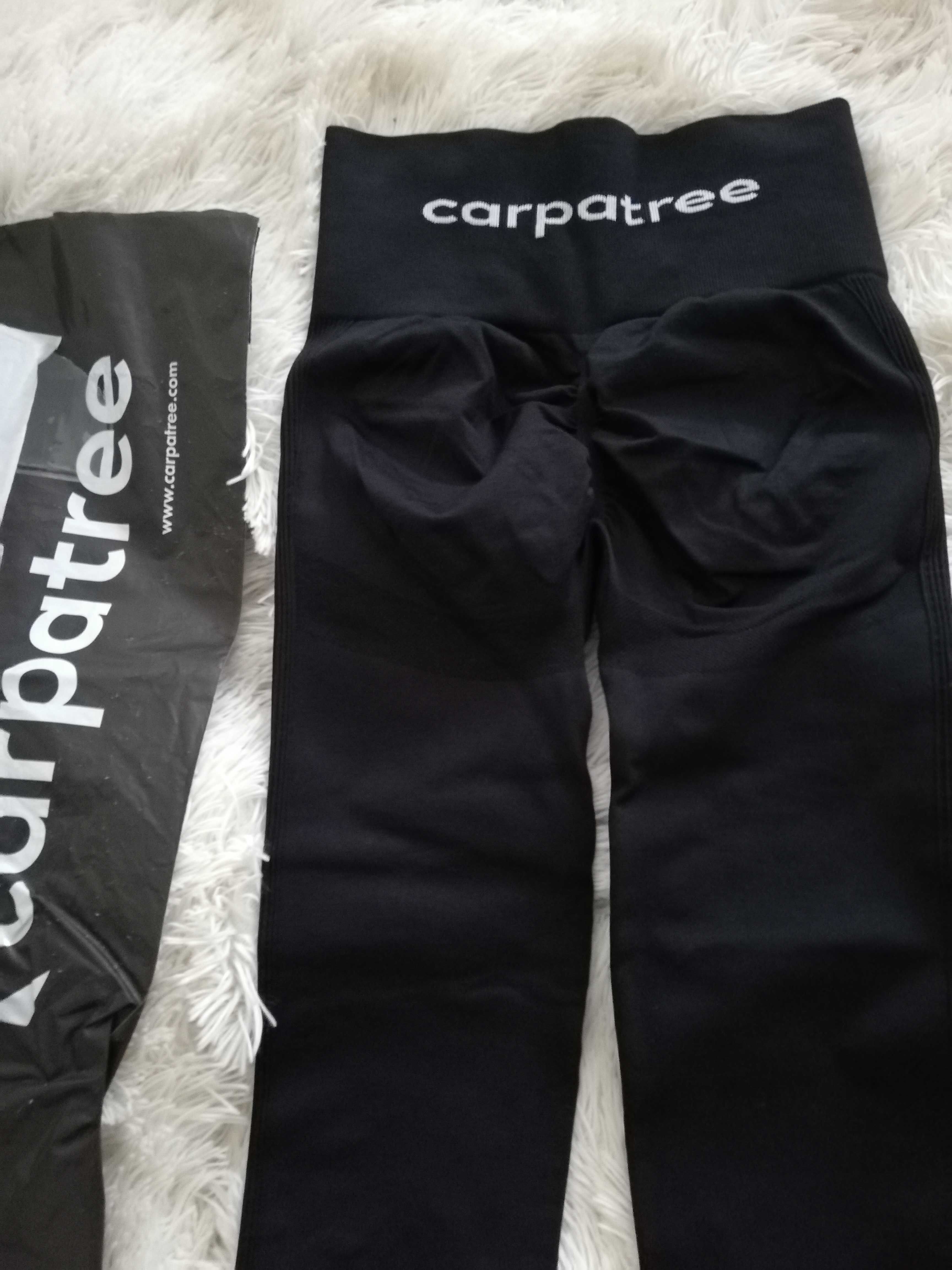 nowe czarne legginsy Carpatree Allure xs s 34 36 push-up allure xs s