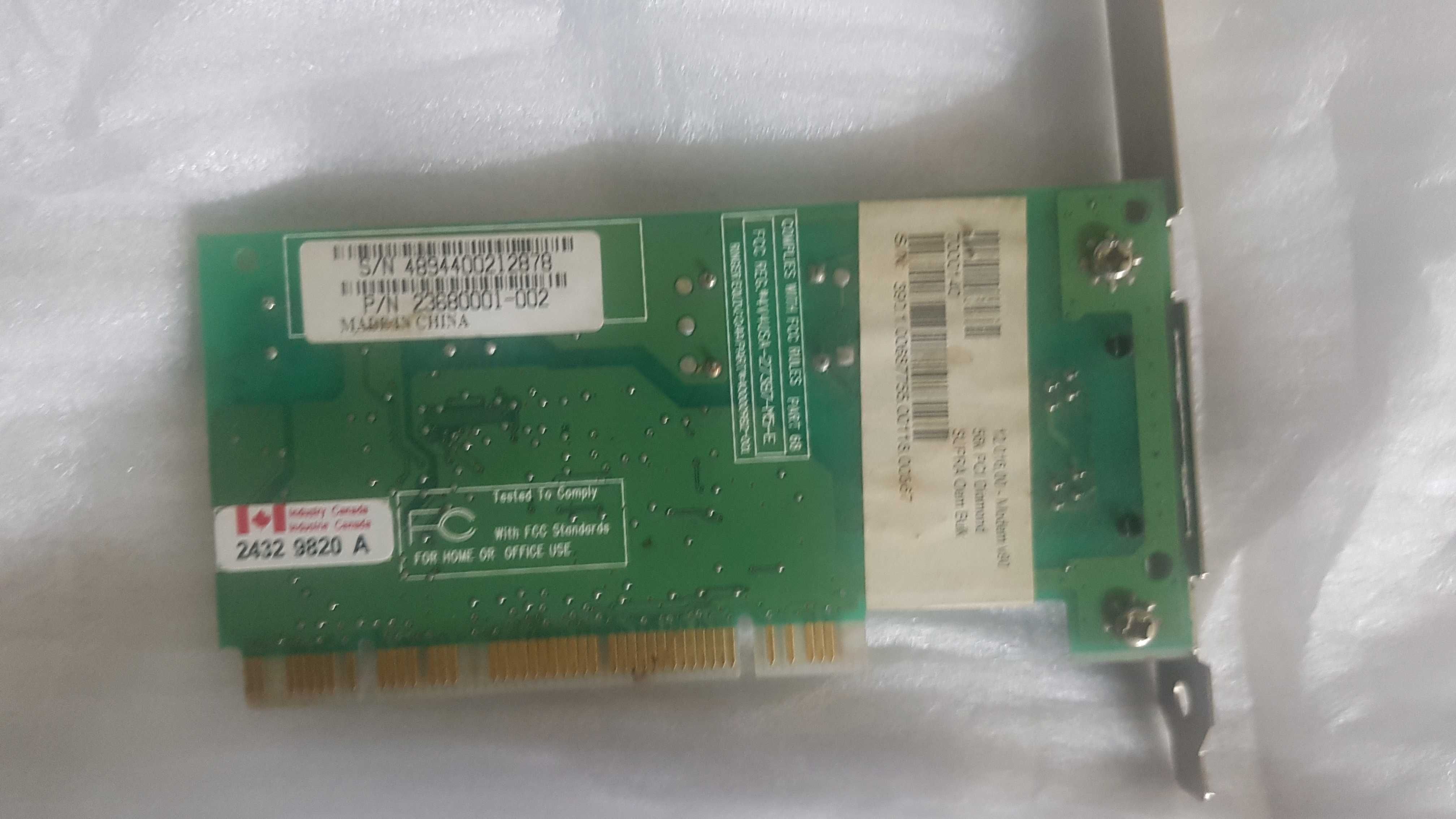Modem 56K PCI Diamond Supra Oem Bulk