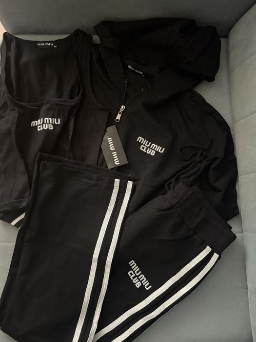 Komplet 3 set czarny