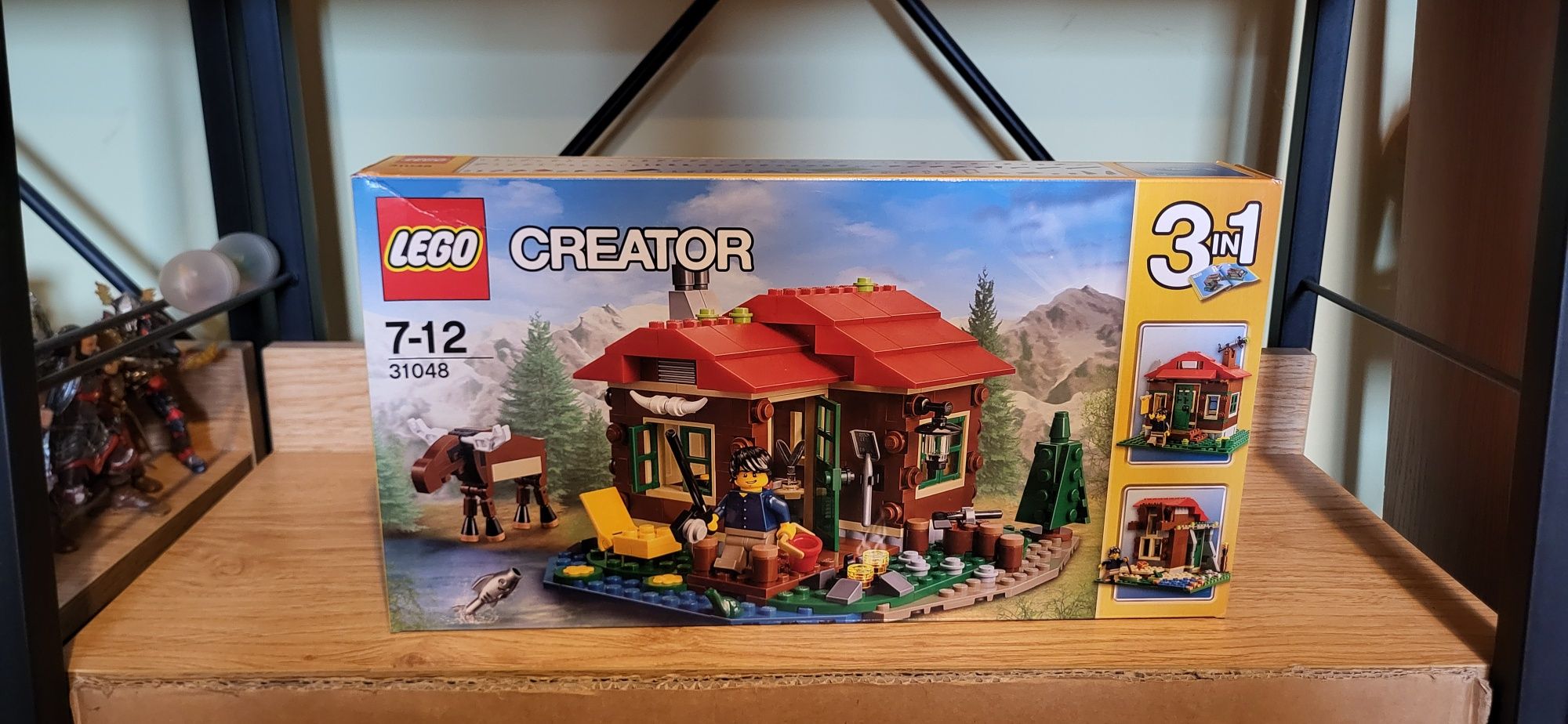 Lego Creator 3w1 Chatka nad jeziorem nowy zestaw
