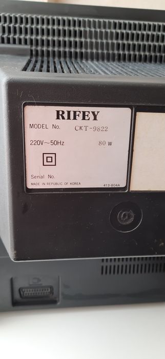 Кінескопний телевізор Rifey