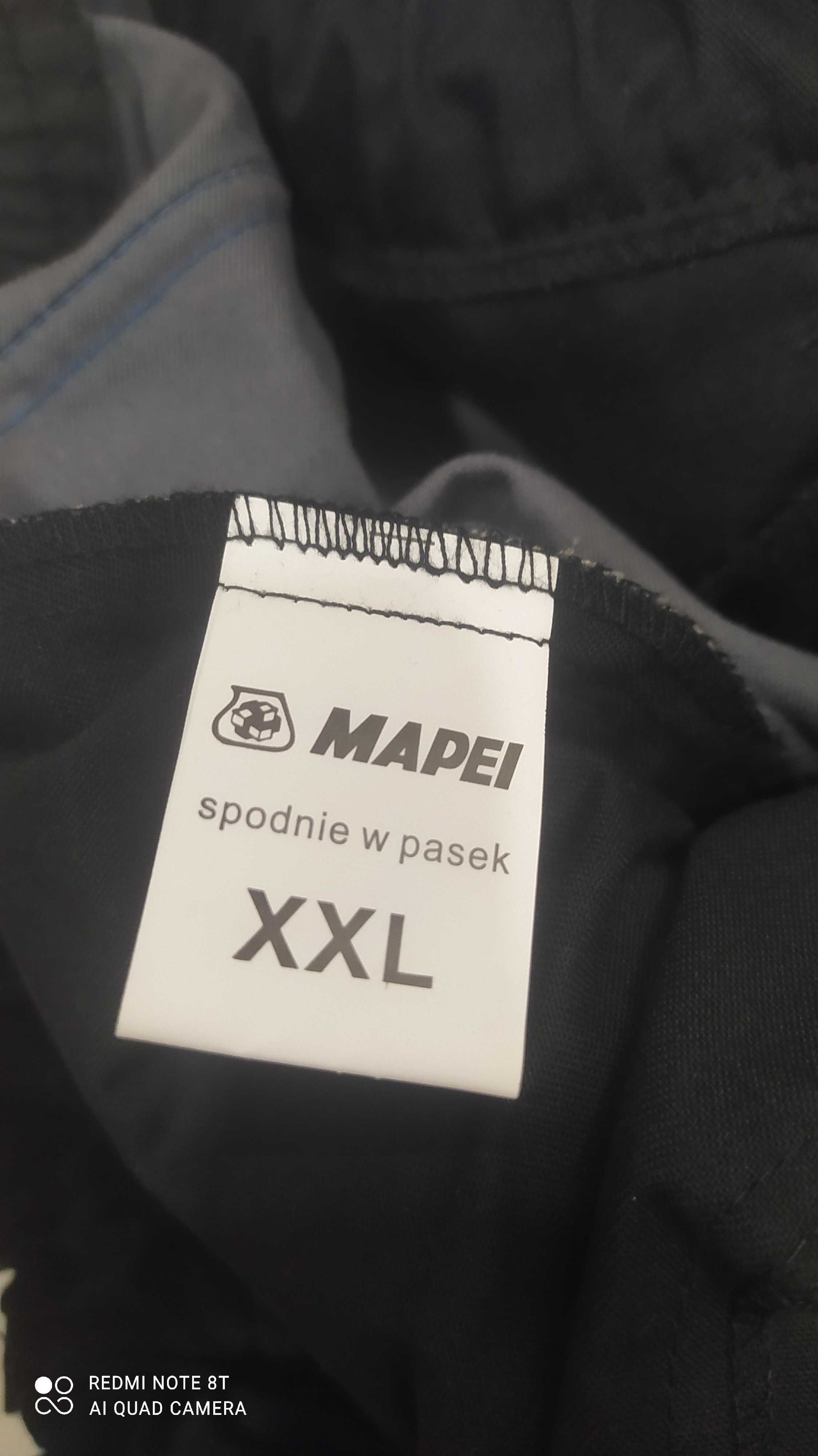 Spodnie mapei robocze z kieszeniami XXL