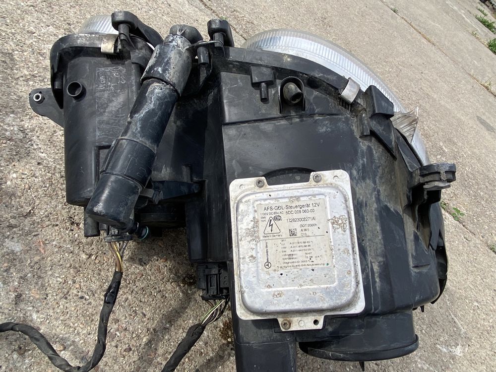 mercedes W211 LIFT lampa xenon lewy przód kompletna
