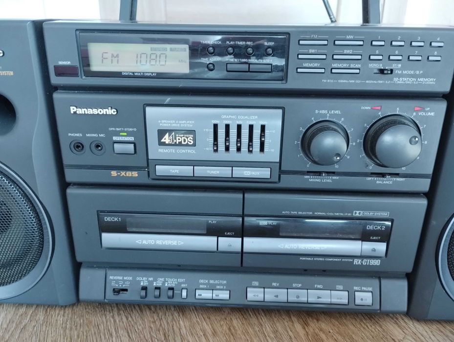 Магнитола Panasonic RX-СT 990 ( вход AUX ) Сингапур Панасоник