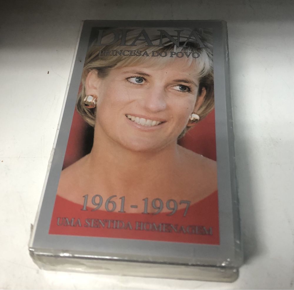 Cassete VHS “Diana - Princesa do Povo”