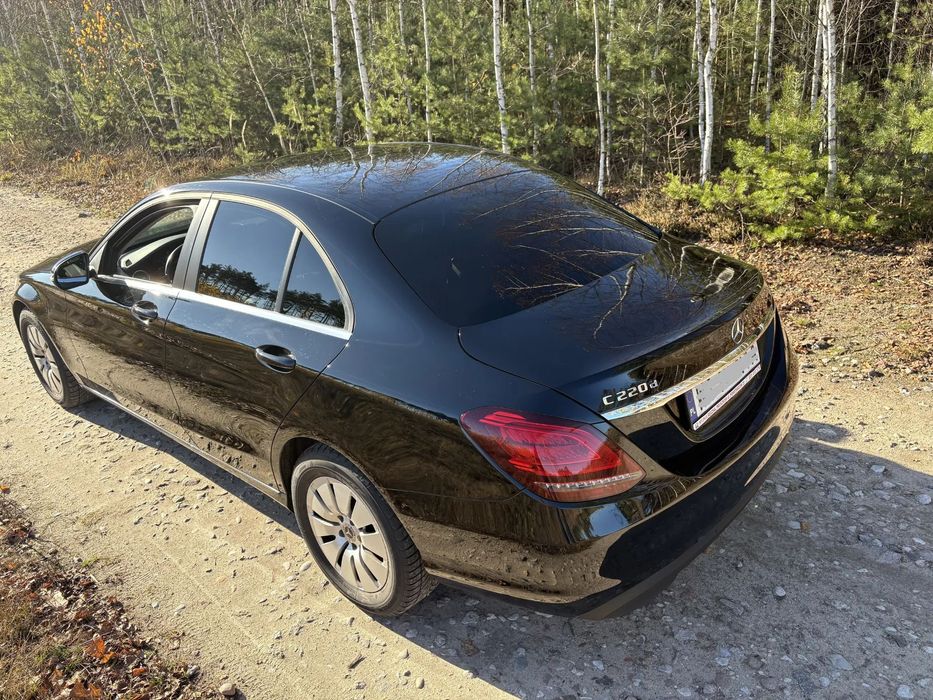 Mercedes-Benz Klasa C Mercedes -Benz C220D 194KM, 9G-Tronic, Salon Polska, 2019r
