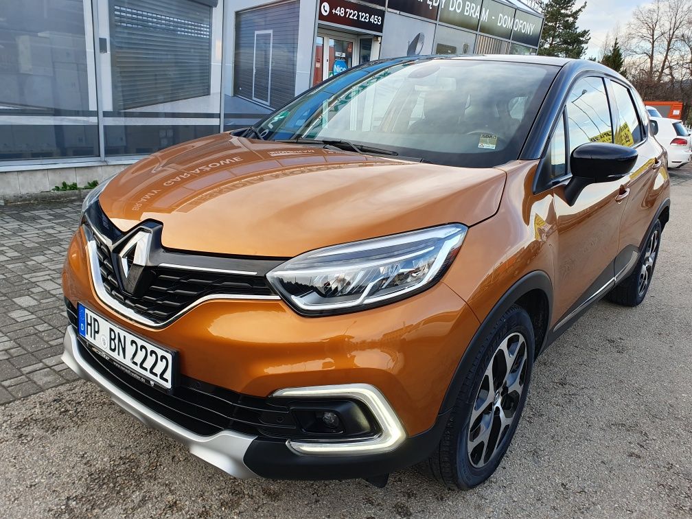 Captur 1.2 benzyna 2017 50 tys km led kamera z niemiec oplacone