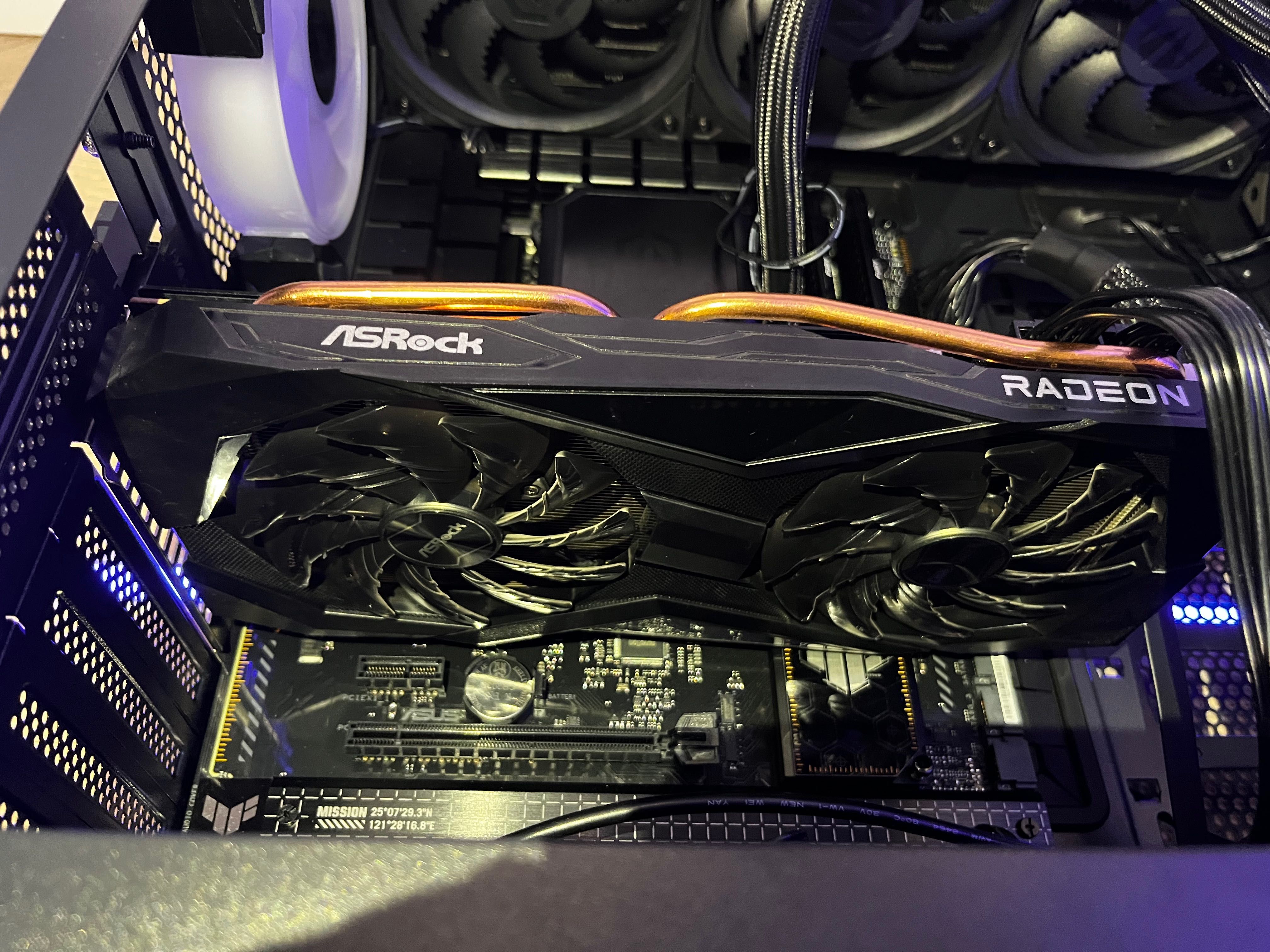 Karta Graficzna ASRock Radeon RX 6700 XT 12GB GDDR6 RX6700XT jak Nowa