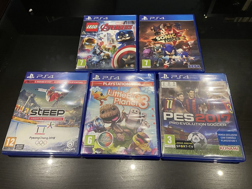 Jogos para PS4 e PS3