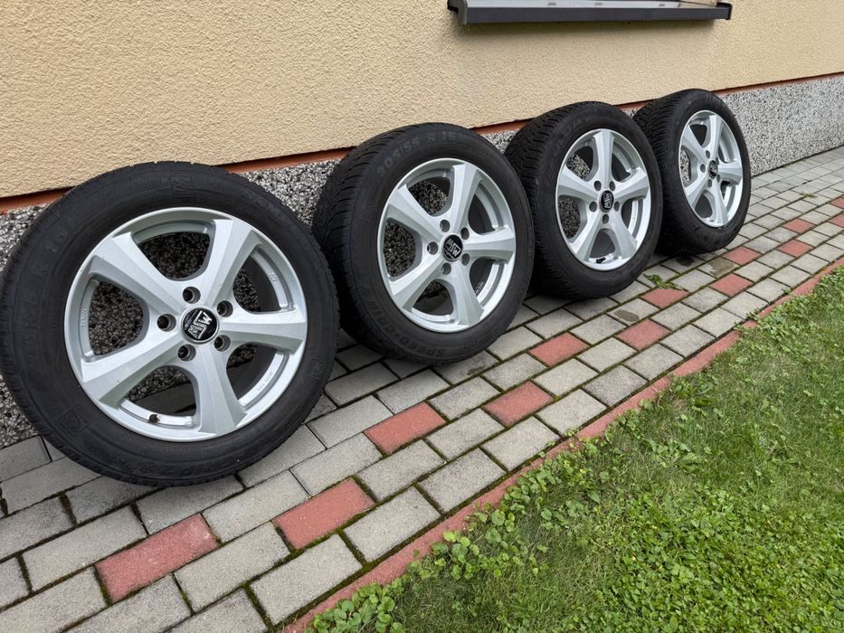 Alufelgi Megane 3 205/55 R16, opony zimowe gratis