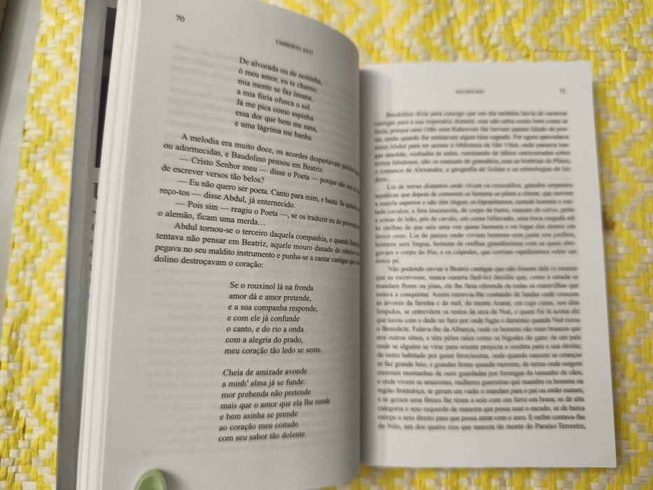 BAUDOLINO – 
Umberto Eco